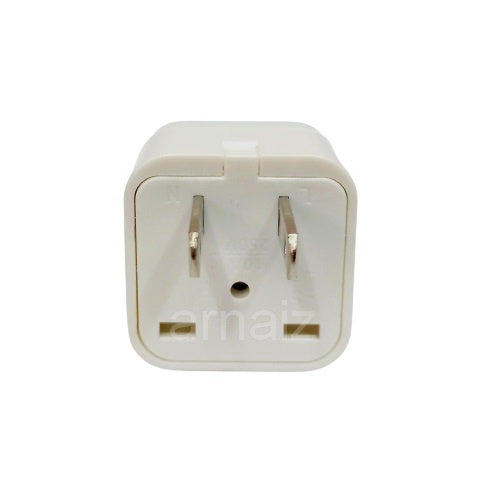 Universal Travel Adapter (1pc) White 10A 250V Adaptor Plug Socket AC Converter same as Omni Quality