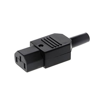 C13 Rewireable Connector (1pc) 10A 250V YD-C13 Power Cord Plug Connector Straight Cable Mount Outlet