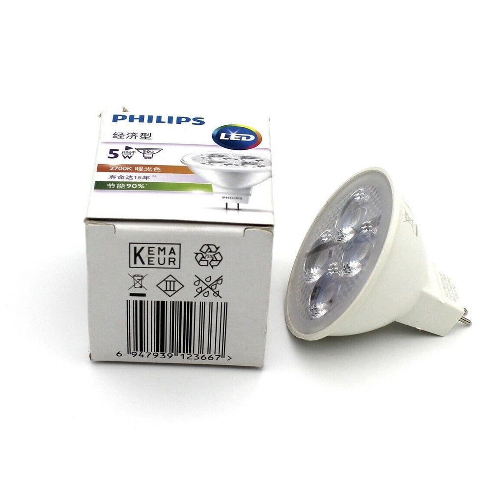 Philips CorePro MR16 LED 12V 5W 2700K 24D GU5.3 400lm  Warm White  Core Pro Led Bulb Led Lamp 5watts