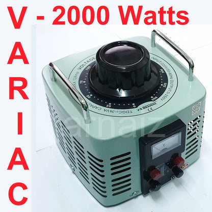 Hossoni Variac Variable Transformer Voltage Regulator TDGC2 2000W 2000VA