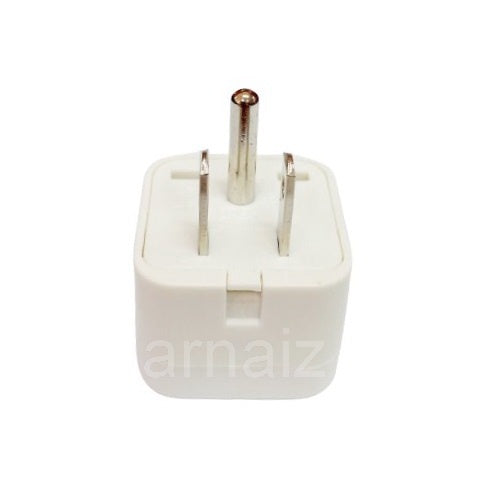 WA-5 White (1pc) Universal Travel Adapter With Ground YD-5 Universal Socket Travel Adapter  Adaptors