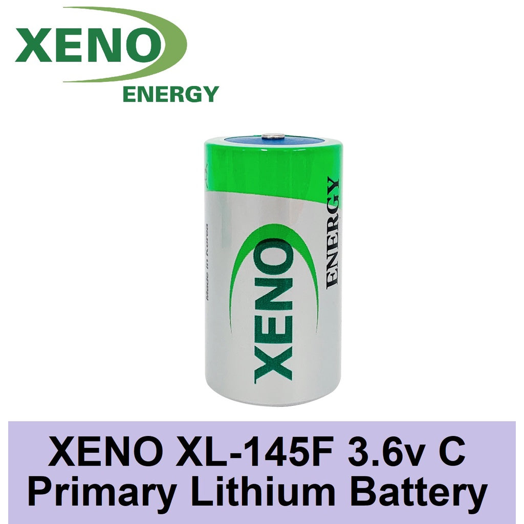 Xeno XL-145F Lithium Battery Size C 3.6V 8500mAh  Primary Lithium C Non Rechargeable ER26500 LS26500