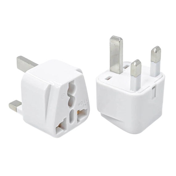 High Quality YD-7 (1pc) White UK Universal Travel Adapter 13A 250V Universal Socket to 3-Pin UK Plug