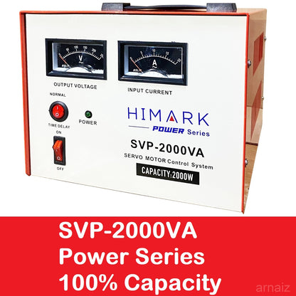 Himark 2000W AVR Automatic Voltage Regulator 2000VA Servo Motor Type 2KVA AVR Time Delay Power On
