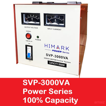 Himark 3000W AVR Automatic Voltage Regulator 3000VA Servo Motor Type 3KVA AVR Time Delay Power On
