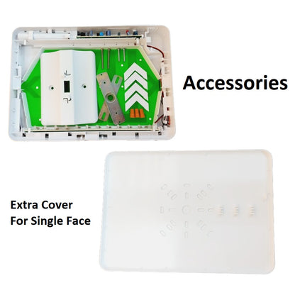 Exit Light EXIT Sign LED Type Green HT 501 HT-501 120/277VAC Emergency Exit Light Single Double Face