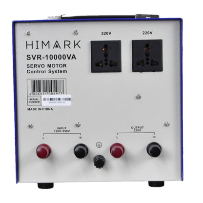 Himark 10000W AVR Automatic Voltage Regulator 10000VA Servo Motor Type 10KVA AVR Time Delay Power On