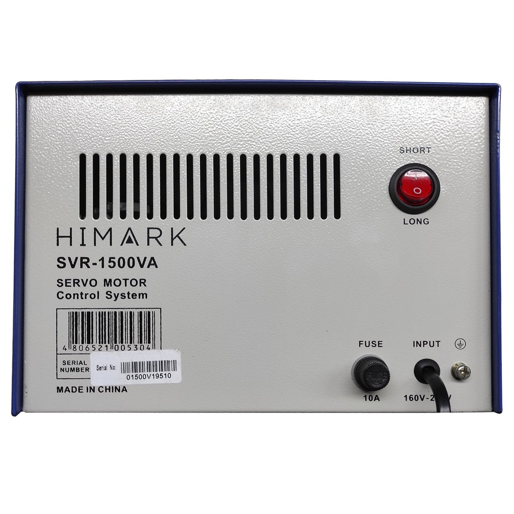 Himark 1500W AVR Automatic Voltage Regulator 1500VA Servo Motor Type 1.5KVA AVR Time Delay Power On