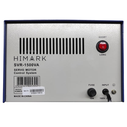 Himark 1500W AVR Automatic Voltage Regulator 1500VA Servo Motor Type 1.5KVA AVR Time Delay Power On