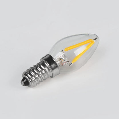 LED Filament Bulb 2W C7 220V E12 2700K Warm White  Night Light Candle Refrigerator Bulb Non-dimmable