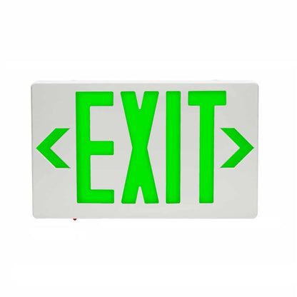 Exit Light EXIT Sign LED Type Green HT 501 HT-501 120/277VAC Emergency Exit Light Single Double Face