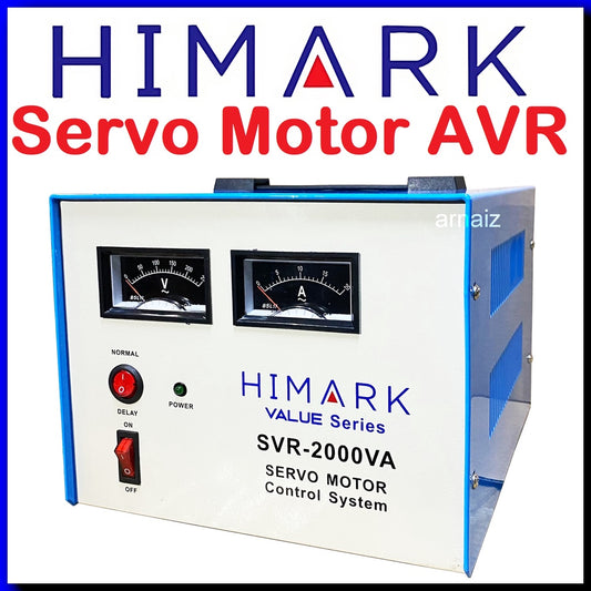 Himark 2000W AVR Automatic Voltage Regulator 2000VA Servo Motor Type 2KVA AVR Time Delay Power On