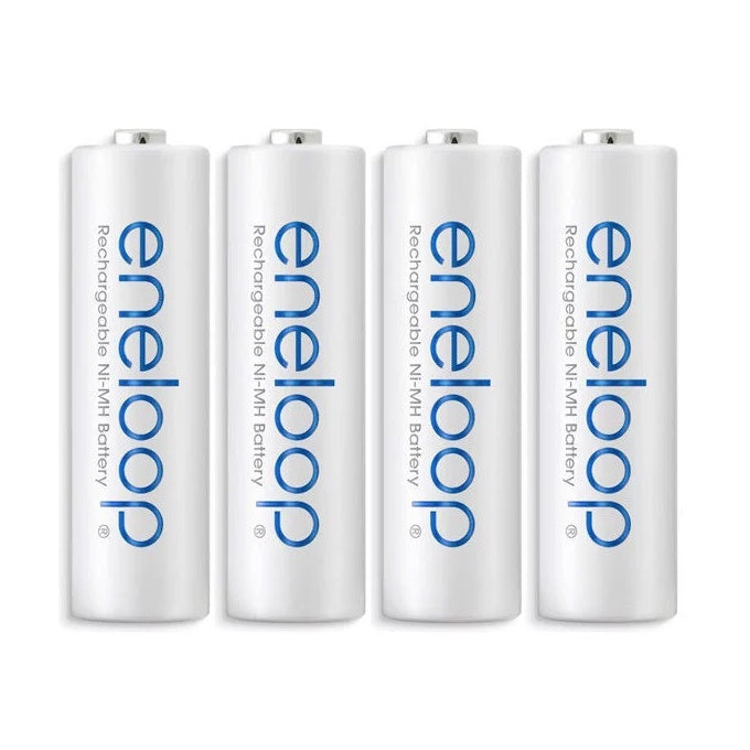 Panasonic Eneloop AA 4pcs 2000mAh 1.2V Rechargeable Battery min.1900mAh BK-3MCCE/4BT HRM6 AA Ni-MH