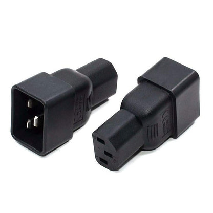 IEC Adapter (1pc) C20 to C13 15A 250V PDU Power Adapter Server Computer Power Adapter IEC C13 To C20