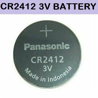 CR2412 Battery (1 pc) 3V CR-2412 CR 2412 Lithium Coin Button Cell Batteries 3 Volts