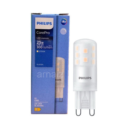 Philips CorePro LED Capsule 2.6W-25W G9 CR160 Dimmable 827 D 2700K Warm White Led Lamp Led Lights