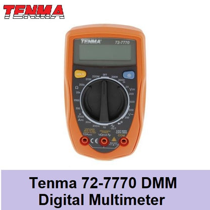 LQD Tenma Digital Tester 72-7770 2000 Count 3-1/2 Digit Multimeter DMM 727770 Multitester