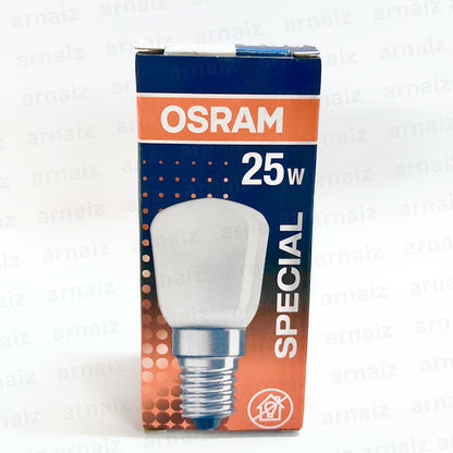 Osram Ref Bulb 25W 230V E14 Special Frosted Incandescent Lamp FR 25 Fridge Refrigerator Sewing Lamp