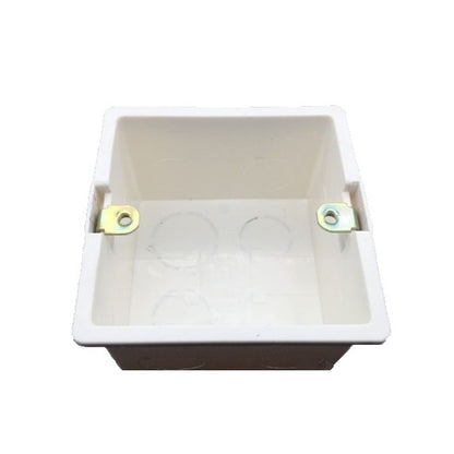 80x80 Utility Box (1pc) 86 Type 86HS50 Switch Socket PVC Junction Box 50mm Cassette Wall Mount Box