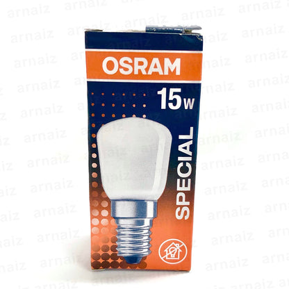 Osram Ref Bulb 15W 230V E14 Special Frosted Incandescent Lamp FR 15 Fridge Refrigerator Sewing Lamp