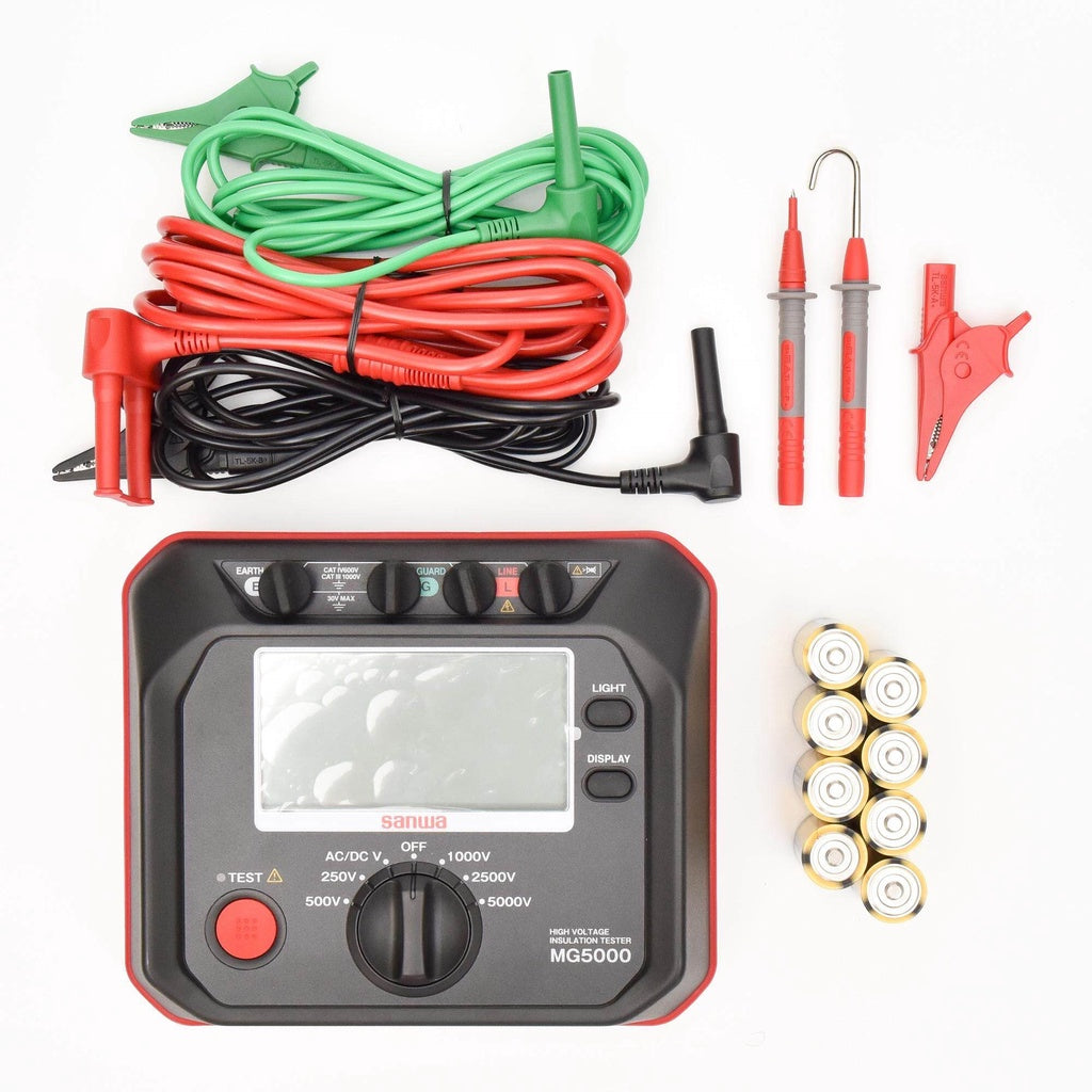 Sanwa MG5000 Digital Insulation Resistance Tester High Voltage Type 5000V