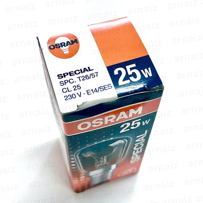 Osram Ref Bulb 25W 230V E14 Special Clear Incandescent Lamp CL 25 Fridge Refrigerator Sewing Lamp