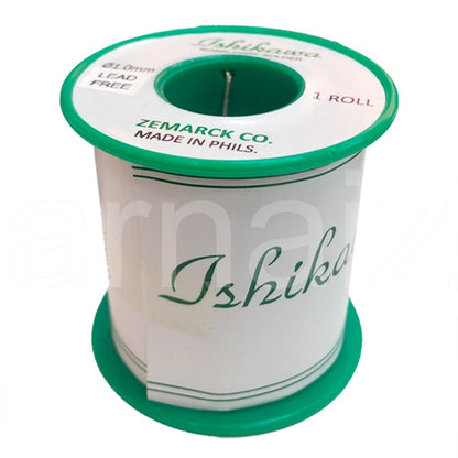 Ishikawa LEAD FREE Solder Wire 1.0mm QUICK MELT Rosin Core Soldering Ichikawa Zero No Lead Welding