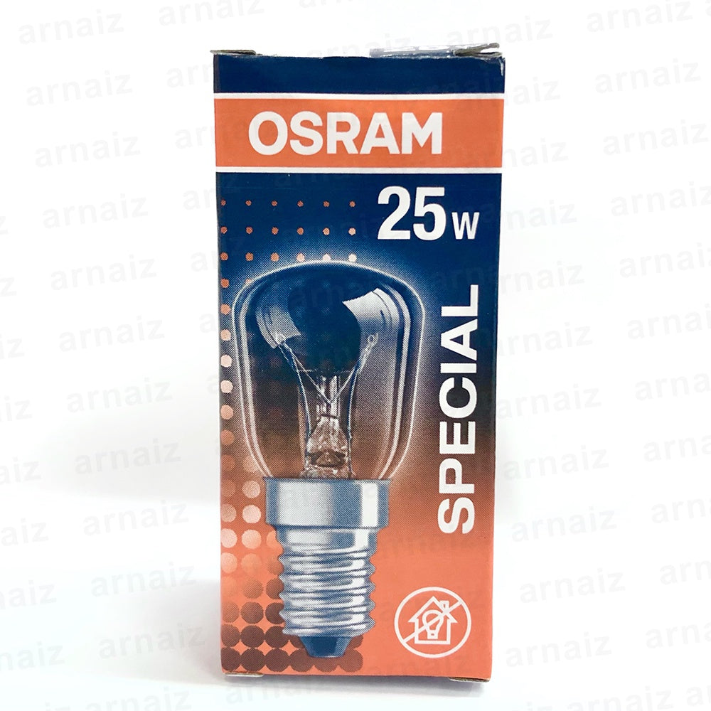 Osram Ref Bulb 25W 230V E14 Special Clear Incandescent Lamp CL 25 Fridge Refrigerator Sewing Lamp