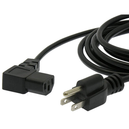 Power Cord NEMA 5 15P To C13 Angled NEMA 5-15P 5m Replacement Monitor PC Power Cable 5 meters