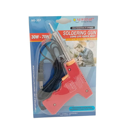 LQD Newstar Soldering Gun 30W-70W NG-307 Soldering Iron Gun Long Life Quick Heat Soldering Gun