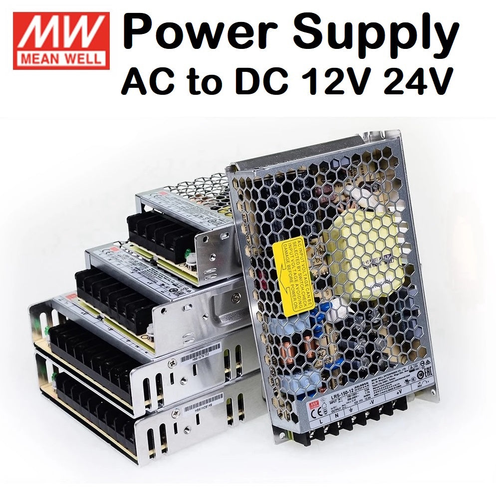 Meanwell Power Supply AC to DC 12V 24V Mean Well AC DC Power Supply RS-15 RS-25