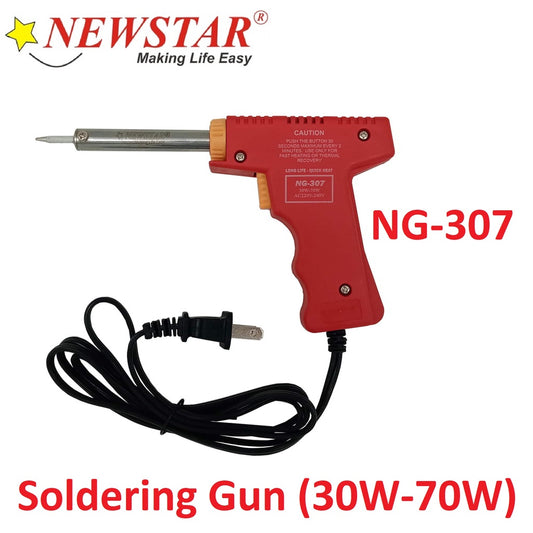 LQD Newstar Soldering Gun 30W-70W NG-307 Soldering Iron Gun Long Life Quick Heat Soldering Gun