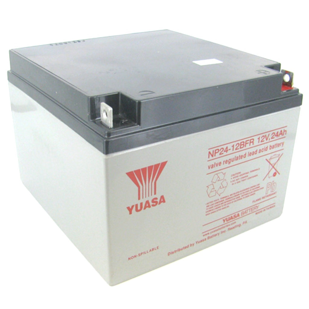 Yuasa NP24-12BFR 12V 24Ah Sealed Lead Acid Battery Flame Retardant Battery Rechargeable NP24-12FR