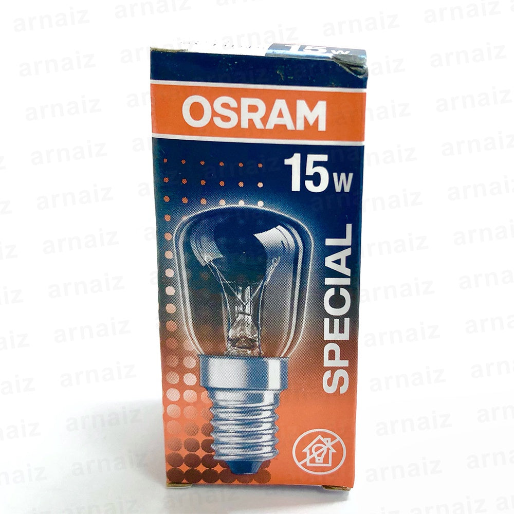 Osram Ref Bulb 15W 230V E14 Special Clear Incandescent Lamp CL 15 Fridge Refrigerator Sewing Lamp