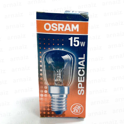 Osram Ref Bulb 15W 230V E14 Special Clear Incandescent Lamp CL 15 Fridge Refrigerator Sewing Lamp