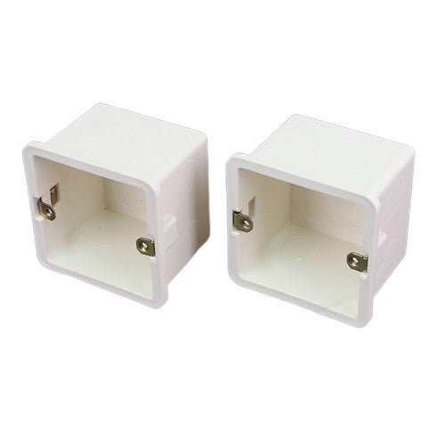 80x80 Utility Box (1pc) 86 Type 86HS50 Switch Socket PVC Junction Box 50mm Cassette Wall Mount Box