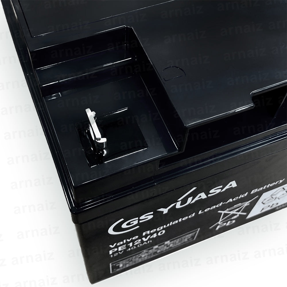 GS Yuasa 12V 40Ah SLA Rechargeable Battery PE12V40B2 Valve Regulated Lead Acid Battery PE12V40