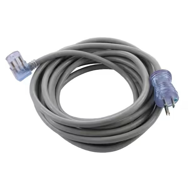 Hospital Grade Power Cord NEMA5 15P TO Angled C13 5 Meters NEMA5-5P 5m Transparent Plugs Gray Cord