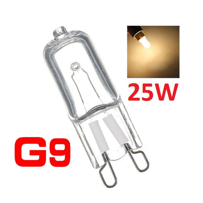 Halogen Peanut Bulb 220V 25W G9 Clear China Crystal Lamp Halogen Bulb 220Volts 25 Watts