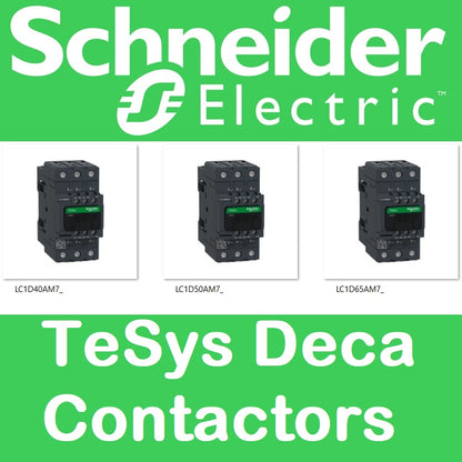 Schneider Magnetic Contactor (40A 50A 65A) TeSys Deca Contactors Schneider Electric TeSys D Contacto