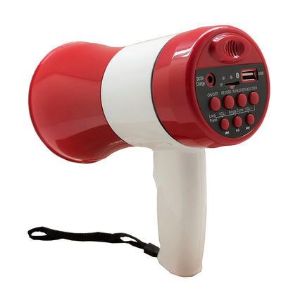 Handheld Rechargeable Megaphone Portable 20Watts Bluetooth, Talk ,Siren, Whistle, Voice Recording