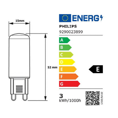 Philips CorePro LED Capsule 2.6W-25W G9 CR160 Dimmable 827 D 2700K Warm White Led Lamp Led Lights