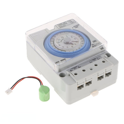 24-Hours Chronometry Timer Mechanical Switch Industrial Analogue Timer With Dustproof Cover