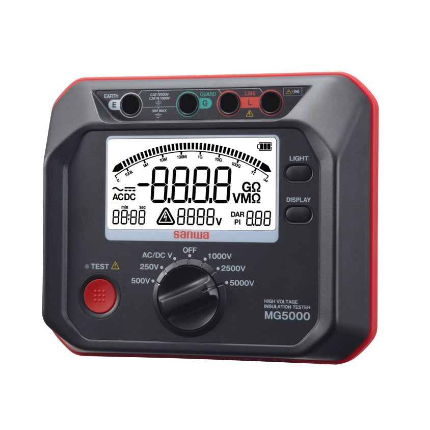Sanwa MG5000 Digital Insulation Resistance Tester High Voltage Type 5000V