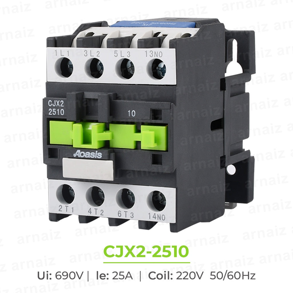 9A to 32A AC Magnetic Contactor CJX2 Contactors 0910 1210 1810 2510 3210 220V Aoasis Best Quality