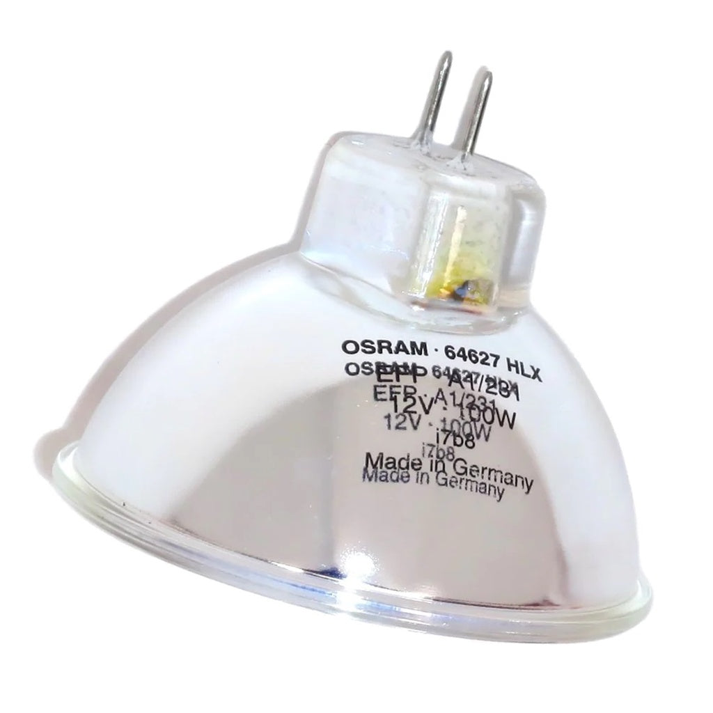 Osram 64627 HLX 100W 12V MR16 Tungsten Halogen Lamp Display Optic Reflector Osram EFP 64627