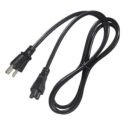 LQD Power Cord NEMA 5 15P To C5 Straight 1.5M 10A 125V 18 AWG NEMA 5-15P Notebook Cable 1.5 meters