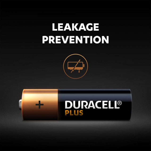 Duracell AA Plus (10pcs) Alkaline Battery MN1500 1.5V LR6 Batteries 10 pieces per Pack BL10