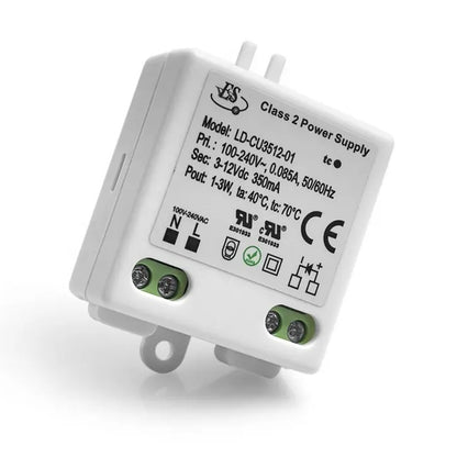 LD-CU7012-01 Constant Current LED Driver 6W 700mA ES Luminux CE UL CUL AC-DC 700ma 3-12v Class 2