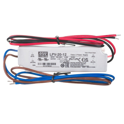 Meanwell LPV-20-12 Led Driver 20W Single Output Switching Power Supply